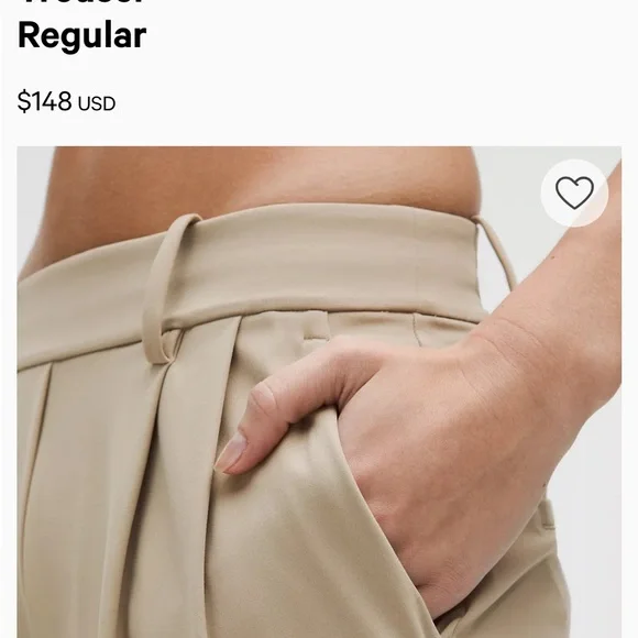 lululemon athletica Sheer Oak Wide-Leg Pants - Picture 4 of 8